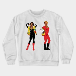 1985 Salt n Pepa Black Women Hip Hop Crewneck Sweatshirt